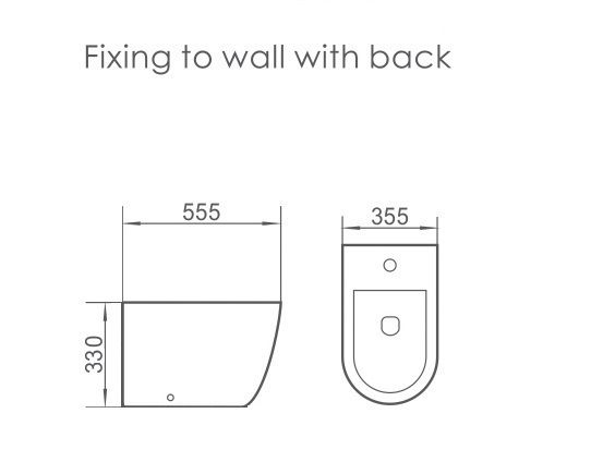 Приобрести boheme биде подвесное avva bello nero, черное 962/2