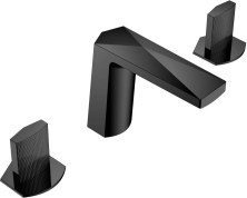 Boheme Смеситель для раковины Venturo, врезной, черный 150-B-TOUCH