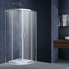 Vincea Душевое ограждение Alpha 90х90 см, прозрачное, хром VSQ-3AL900CL