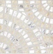 Плитка напольная Vitra Marble-X Dec. Круговой Светлый 7ЛПР