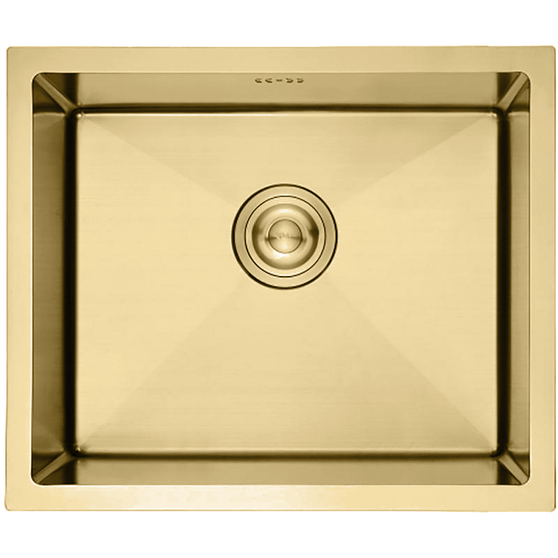 Приобрести gerhans кухонная мойка 50х43 см, золото