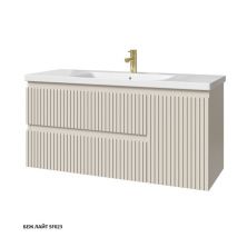 Caprigo Тумба с раковиной FORTE STRIPE 120 см, правая, светло бежевая