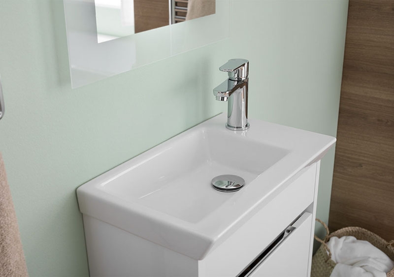 Приобрести aquanet тумба с раковиной дувр 45 см, см, белая