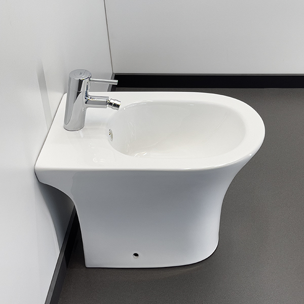 Приобрести comforty напольное биде , с переливом, 109bd, белый