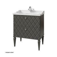 Caprigo Тумба с раковиной ROMA 70 см, графит