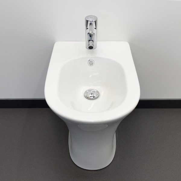 Приобрести comforty напольное биде , с переливом, 109bd, белый