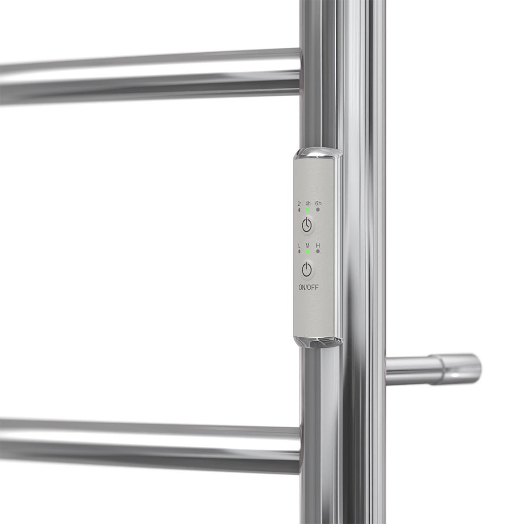 Приобрести полотенцесушитель электрический point 500х800 афина с полкой п5, хром pn04858p