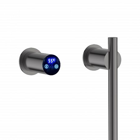 Приобрести terminus полотенцесушитель рондо п2 35х760 см, электрический, графит