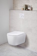 Vincea Унитаз подвесной Core, ультратонкое сиденье, микролифт, белый VT1-28