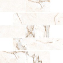 Мозаика Kerranova Marble Trend 307x307 мм, LR, Gold, светло бежевый 