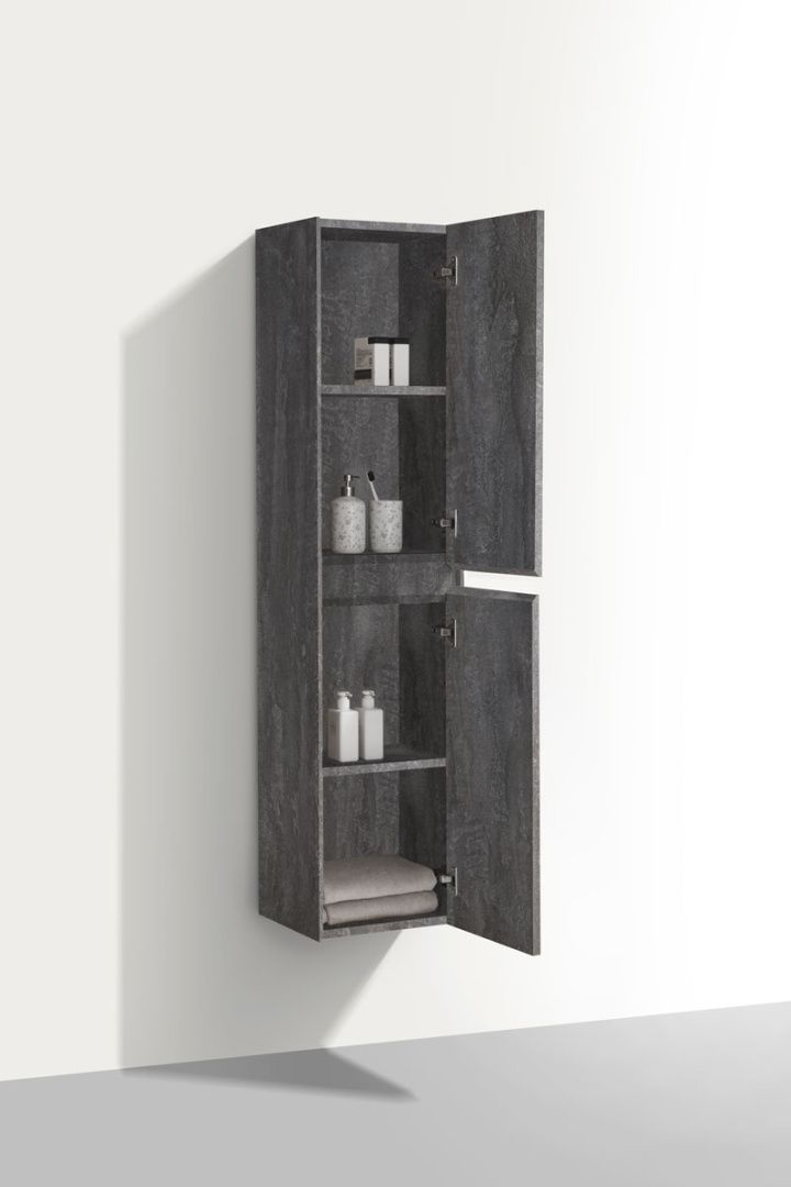 Приобрести vincea пенал подвесной chiara\luka 35х150 см, серый камень vsc-2cl150gs