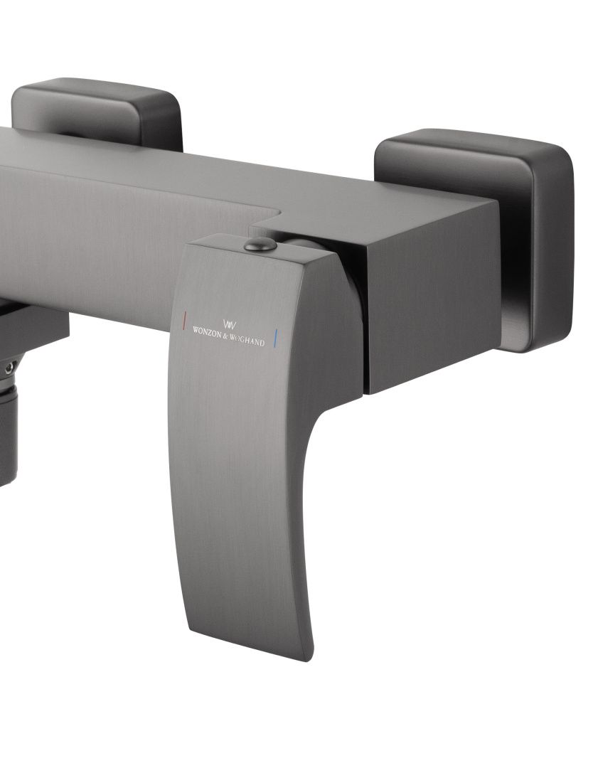 Приобрести смеситель для ванны с душем wonzon & woghand fit, темный графит (ww-88639009-bgm)