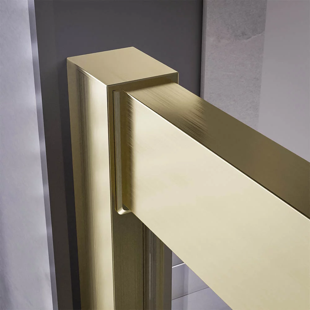 Приобрести veconi душевое ограждение premium trento 80х120 см, брашированное золото, прозрачное ptc20-g-12080-01-c4