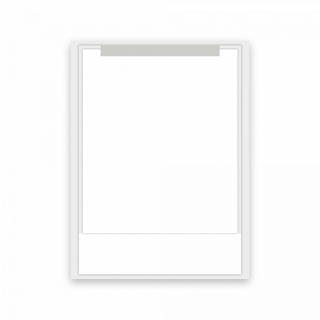 Приобрести azario зеркало 60х80 см, белый, сенсорный выключатель, диммер, az-z-070cs