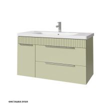 Caprigo Тумба с раковиной MONBAR 100 см, левая, фисташка