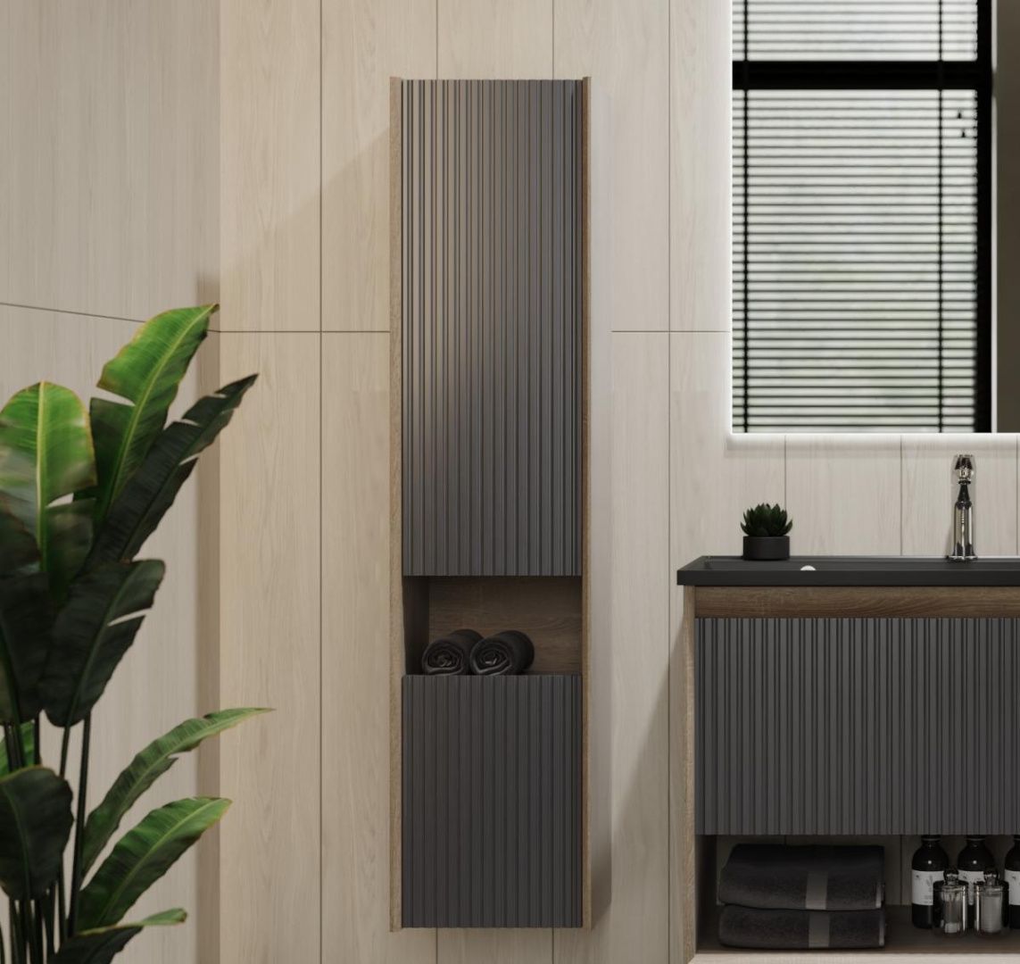 Приобрести jorno пенал подвесной tossony 33 см, антрацит