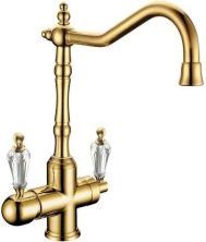 Boheme Смеситель для кухни Tradizionale, золото\кристаллы 112-SW