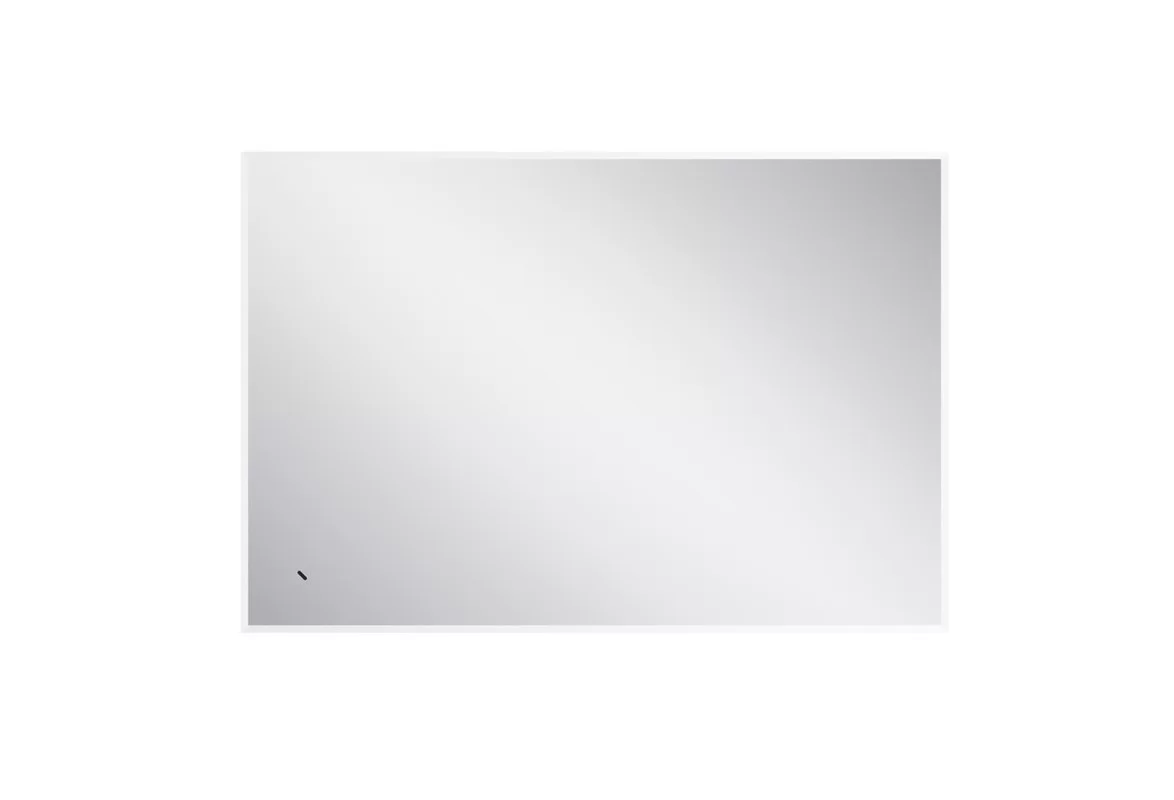 Приобрести continent зеркало с подсветкой meridian white 100х70 см, белое