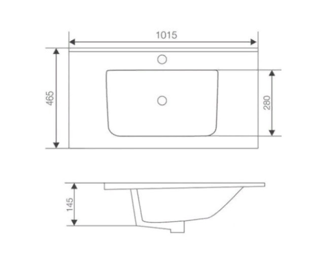 Приобрести mirsant тумба подвесная next 100\2 100 см с раковиной more -100 ут000057249
