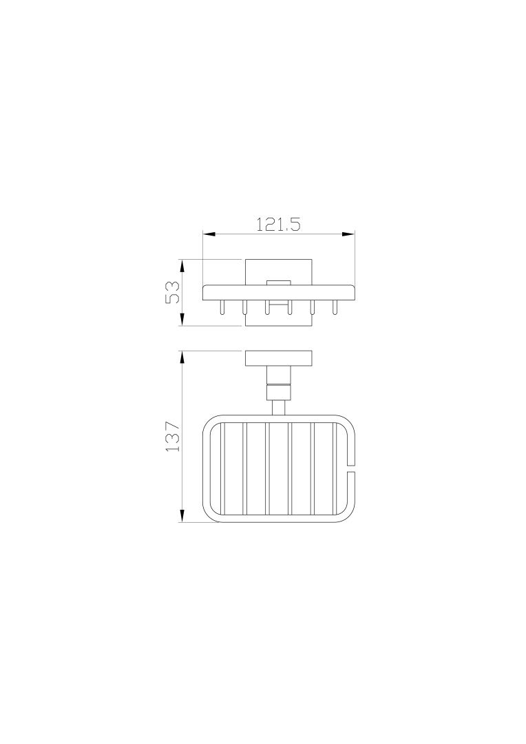 Приобрести мыльница с держателем wonzon & woghand polo, брашированный никель (ww-8924-bn)