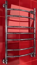 Двин Полотенцесушитель J П7 400x600 мм лесенка, водяной, хром 4627086043590 