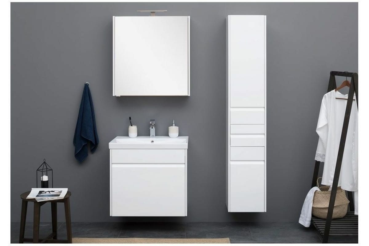 Приобрести aquanet пенал палермо 35 см, белый