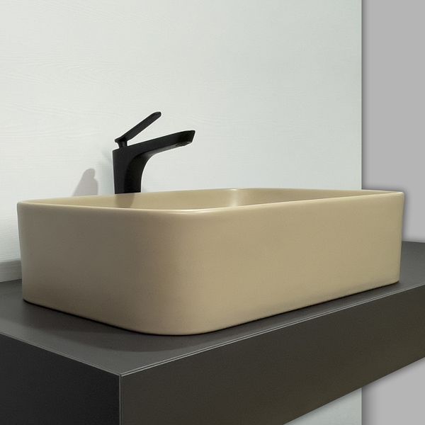 Приобрести comforty раковина 78575mc-60 60х41 см, капучино матовая