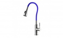 LEMARK Смеситель для кухни Expert, с гибким изливом, фиолетовый LM5082S-Violet