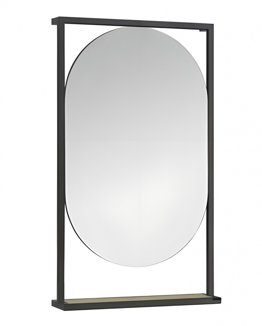 Приобрести акватон зеркало лофт фабрик 50 см, дуб эндгрейн