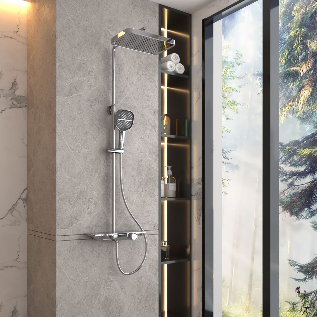 Приобрести vincea душевая стойка , хром vsfs-411ch