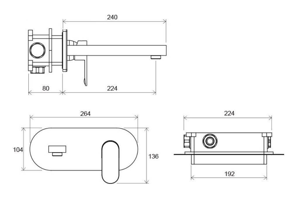Приобрести смеситель для раковины ravak chrome cr 019.00 x070093