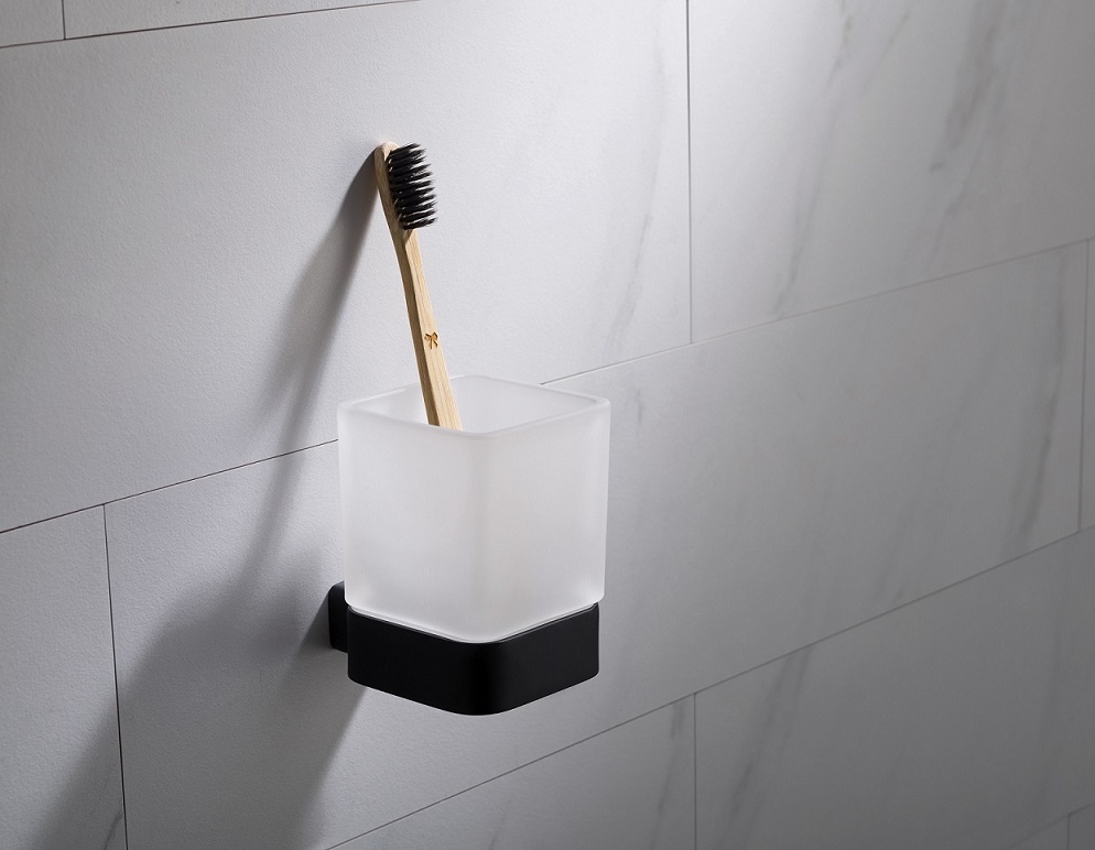 Приобрести стакан для зубных щеток timo selene 14033/03 черный