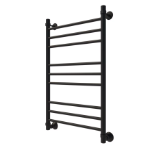 Veconi Полотенцесушитель водяной Voga 50х80 см, черный V8050B