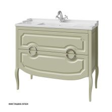 Caprigo Тумба с раковиной FIRENZE 100 см, фисташка