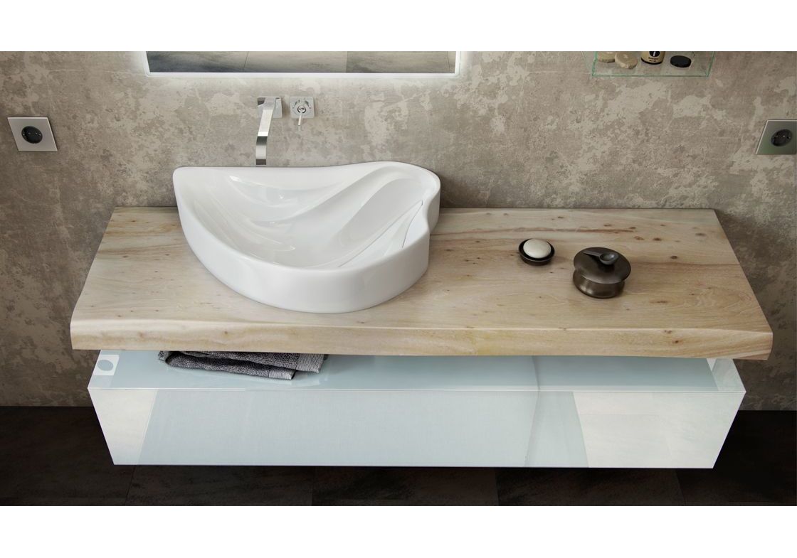 Приобрести тумба подвесная со столешницей velvex felay 140 см