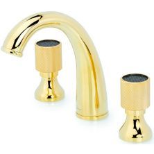 Boheme Смеситель для раковины Royale Cristal, врезной, золото\черные кристаллы 297-Royal/CRST-black