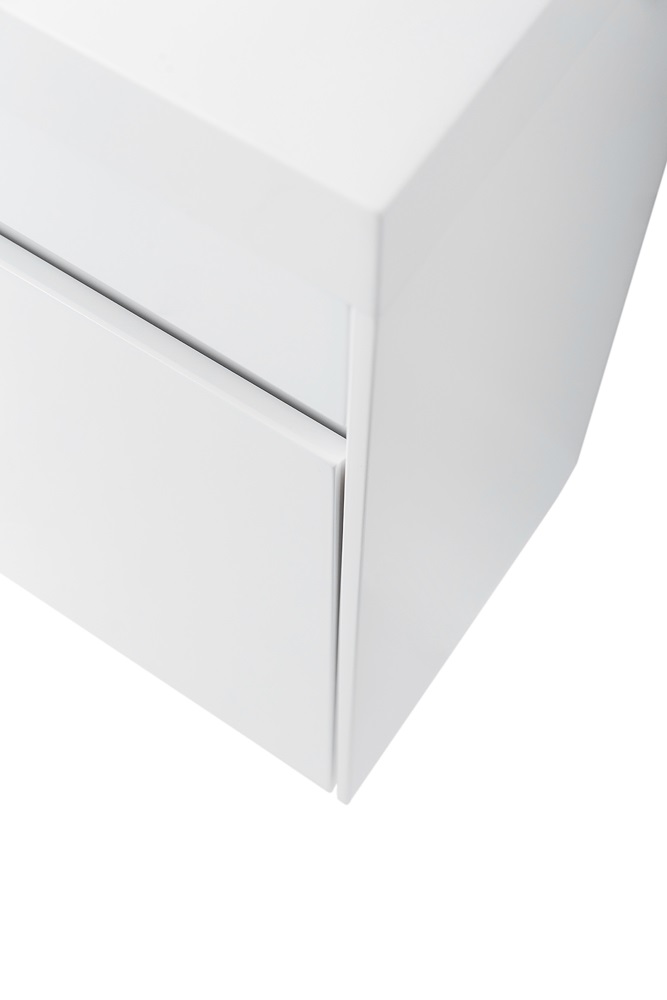 Приобрести belbagno тумба с раковиной pietra mini 46 см, подвесная с дверью 46-r bianco lucido, белая раковина