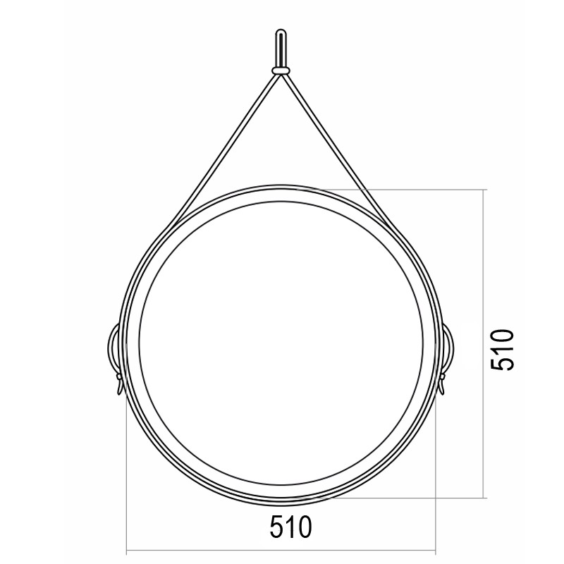 Приобрести azario зеркало капитан d510 бесконтактный сенсор, коричн кожа