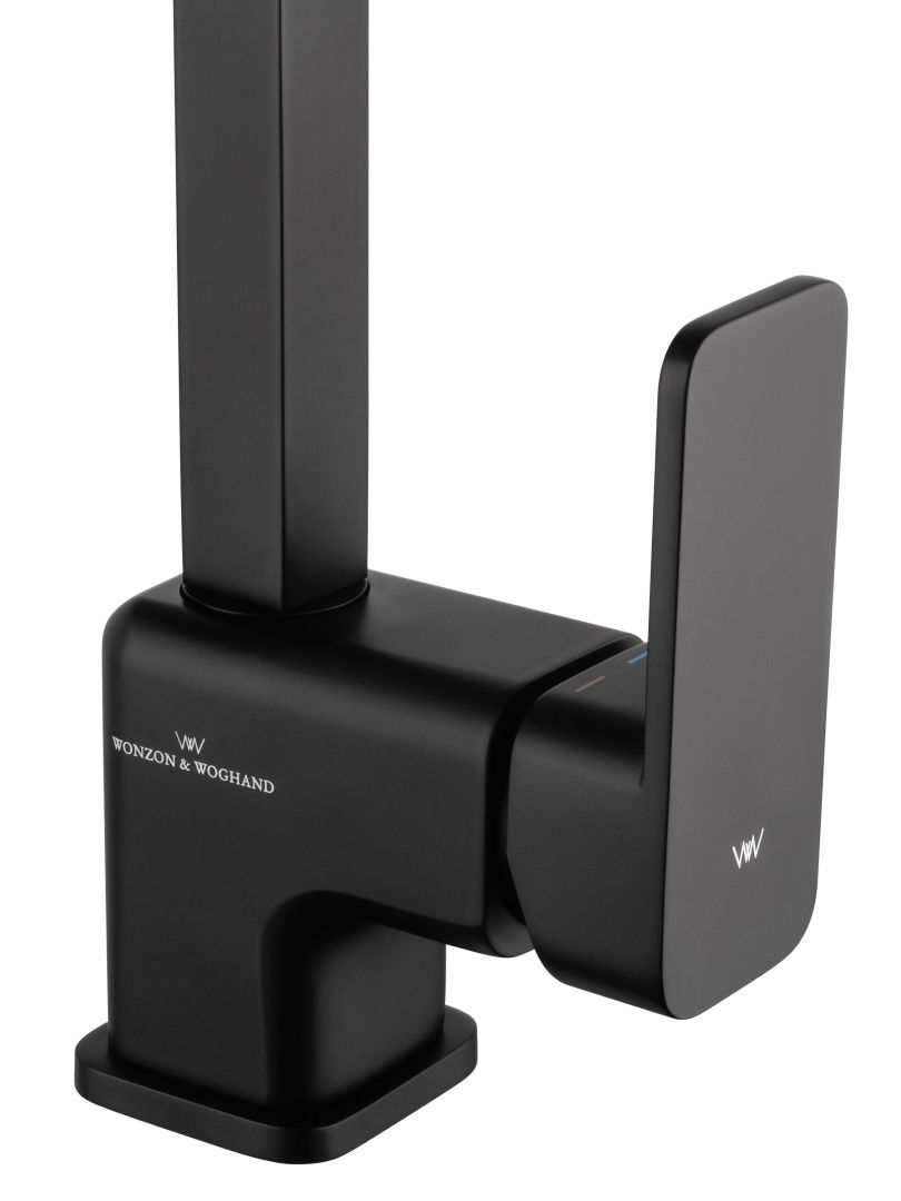 Приобрести смеситель для кухни wonzon & woghand arnie, черный матовый (ww-692101-mb)