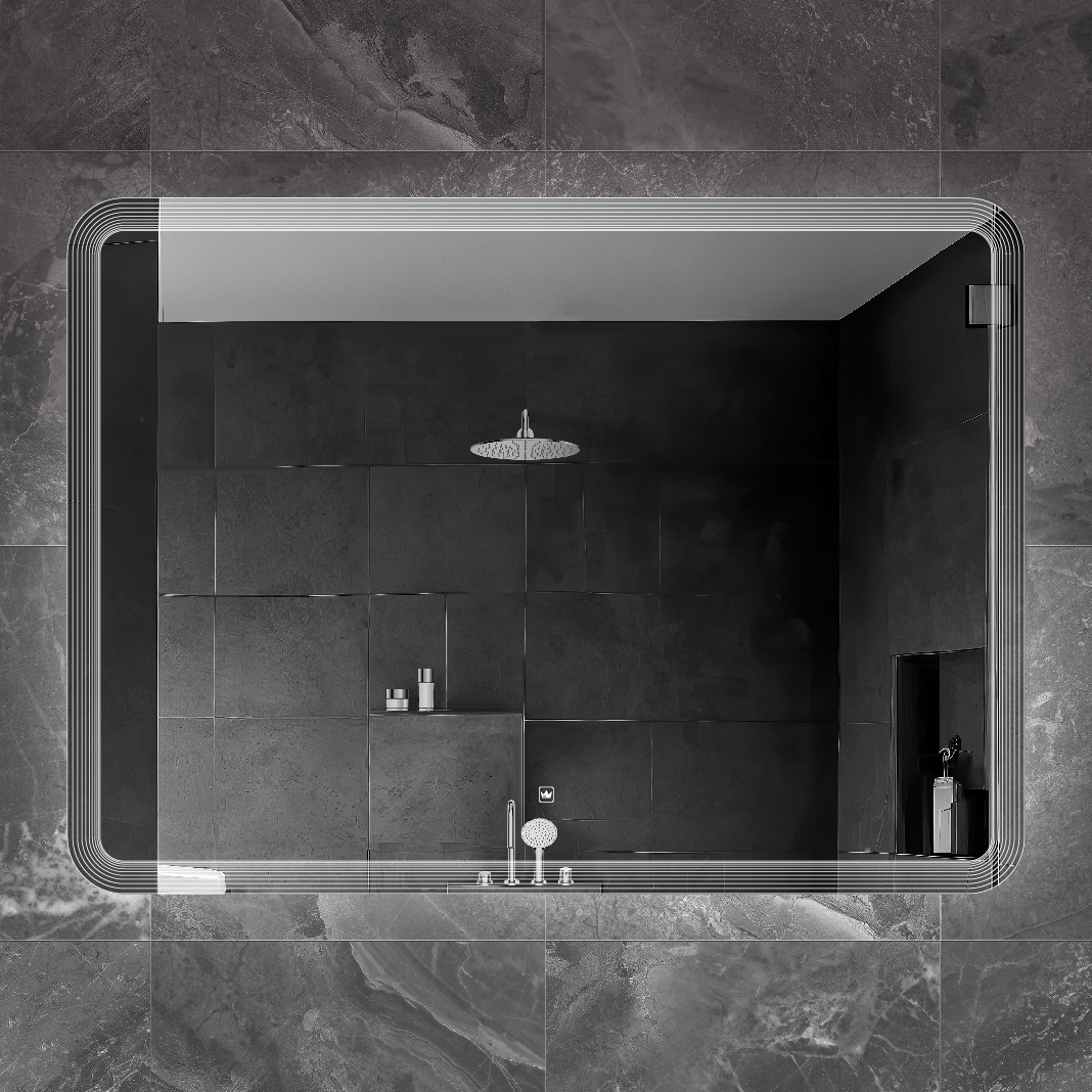 Приобрести cezares зеркало duet 110х800 см. контурная подсветка, сенсорное включение, гравировка czr-spc-duet-1100-800-led-tch