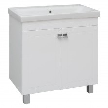 AQUA DE MARCO Тумба напольная с раковиной Ostin 80см. 2 двери