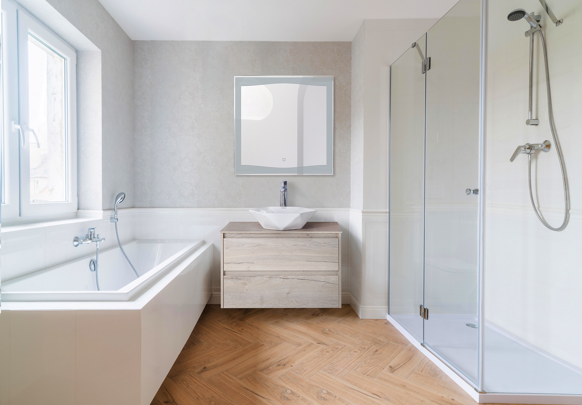 Приобрести belbagno зеркало 70х70 см spc-lns-700-700-led-tch