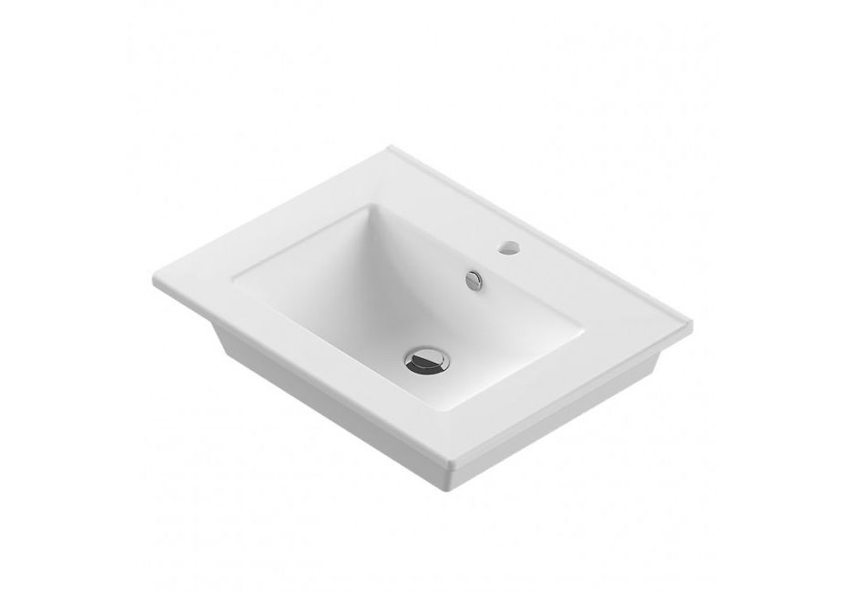 Приобрести loranto тумба напольная с раковиной дина 60х81 см, белая cs00049871