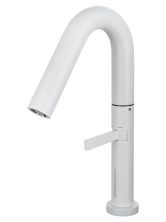 Смеситель для раковины высокий WONZON & WOGHAND, Белый матовый (WW-6068-MW)