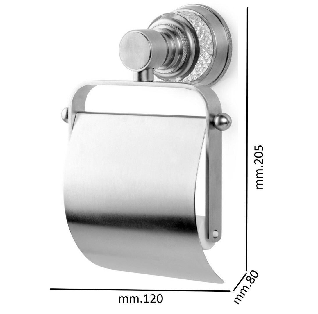 Приобрести boheme держатель туалетной бумаги aura хром\кристаллы 10241-cr