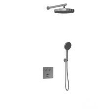 Vincea Встраиваемая душевая система , оружейная сталь VSFW-4I212GM