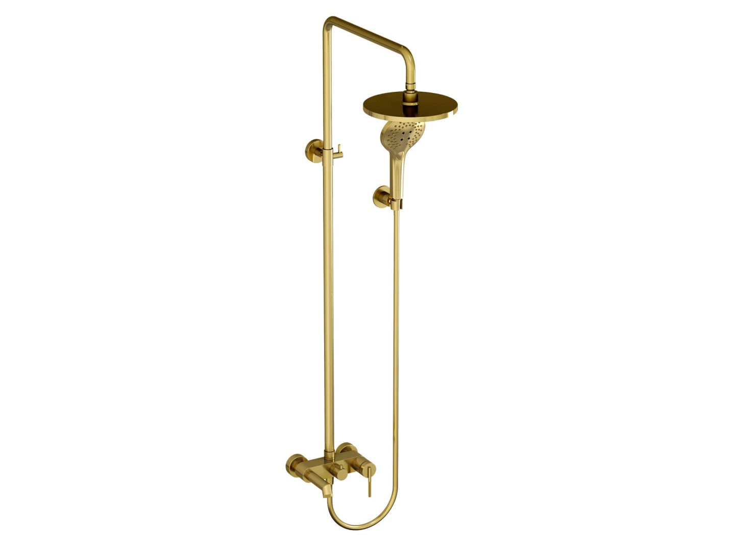 Приобрести hayzburg душеывая система, золото hb-4010go