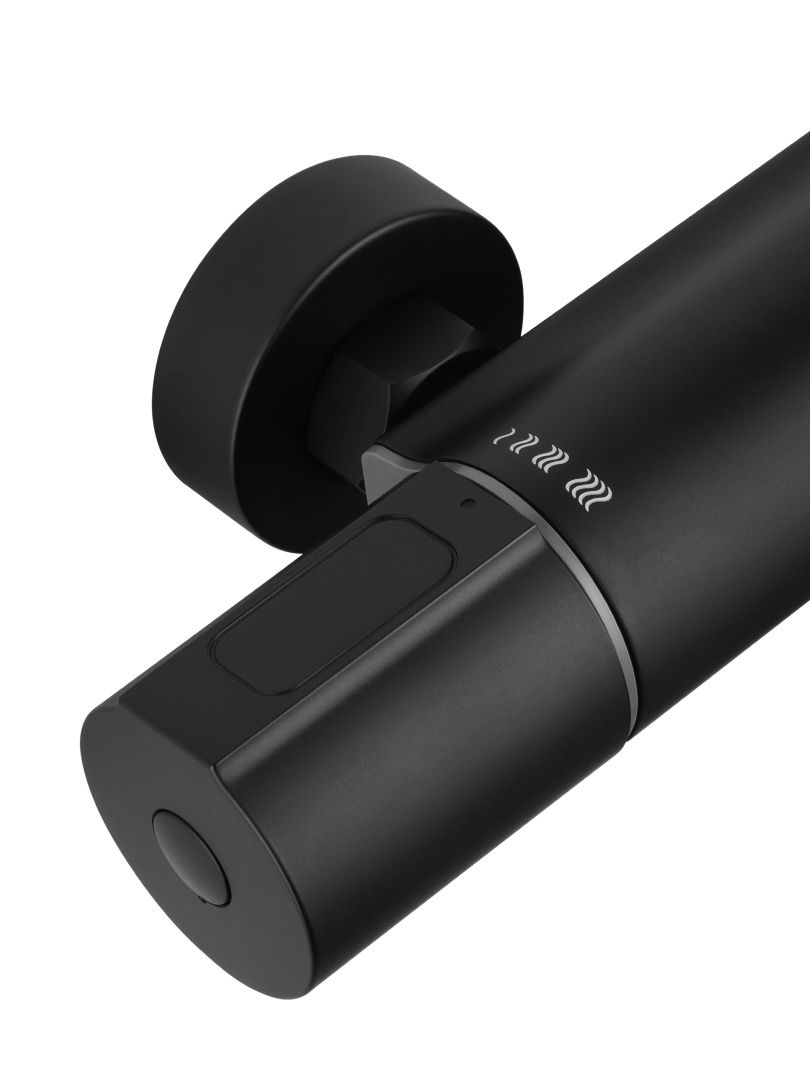 Приобрести смеситель для душа с термостатом wonzon & woghand inn 2, черный матовый (ww-a2006-a-mb)