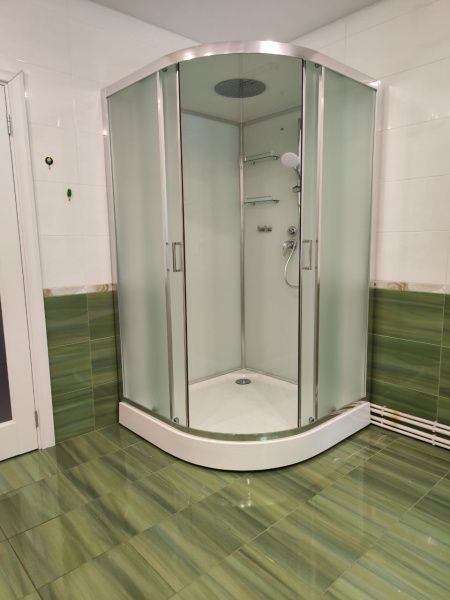 Приобрести frank душевая кабина f420 brilliant, низкий поддон, полукруглая