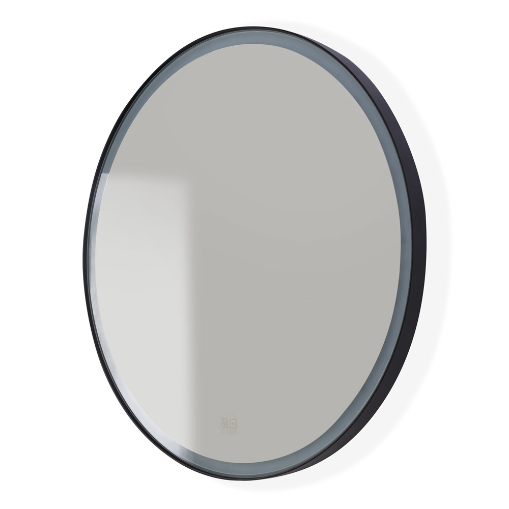 Приобрести cezares зеркало cadro 100х100 см, металлическая рама, подсветка, сенсорное включение czr-spc-cadro-1000-led-tch-warm